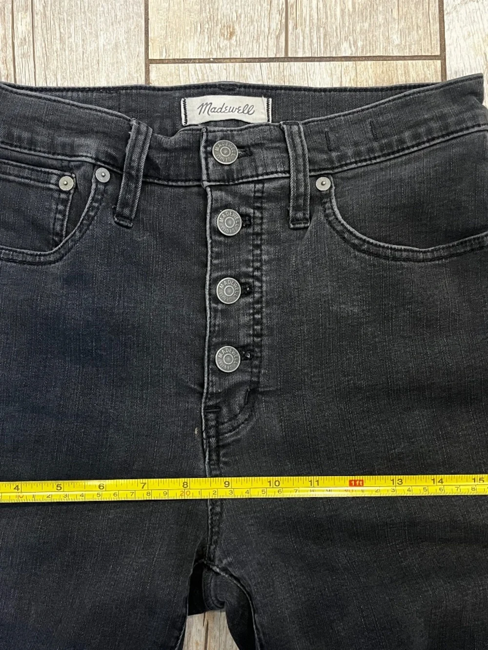 Madewell Cali Demi Boot Button fly jeans - Picture 1 of 7